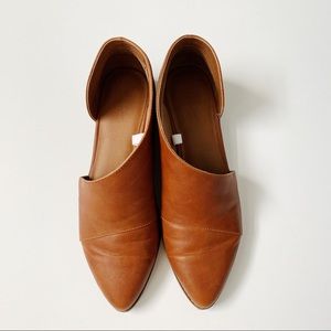 Tan shoes
